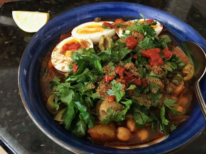 Знаменитый Тунисский суп Лаблаби
