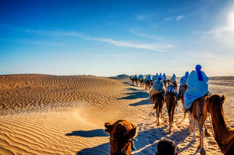 Экскурсионные туры по Сахаре, популярный вид развлечений в Тунисе