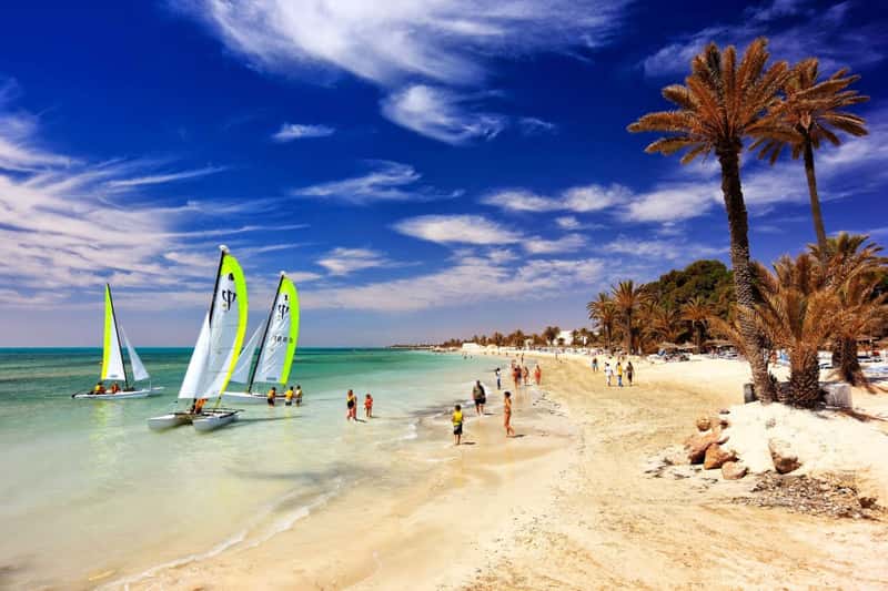 Пляж Туниса