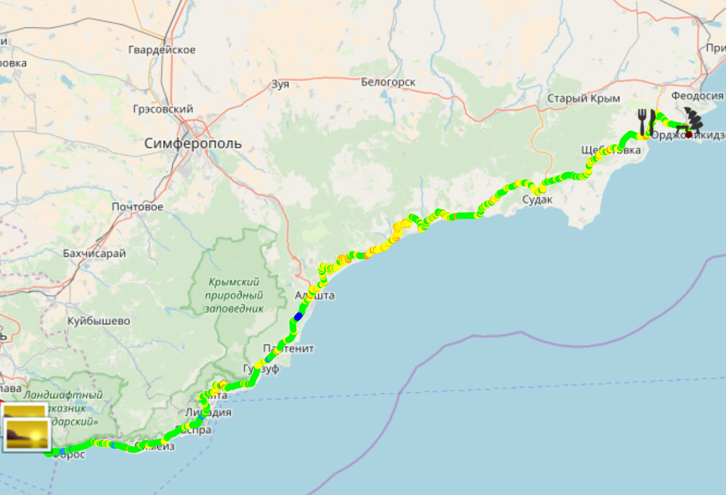 Расстояние феодосия. Симферополь Судак маршрут. Симферополь Судак карта. Карта Феодосия Судак. Дорога от Феодосии до судака.