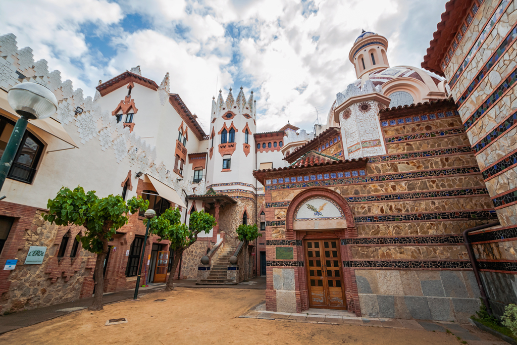 Собор Санта Рома в Льорет Де Мар. Lloret De Mar Santa Roma