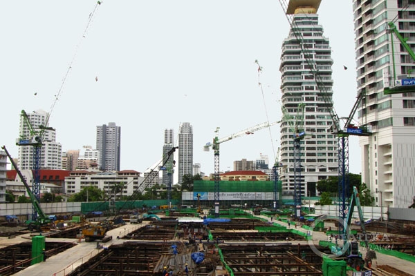 Стройплощадка в Бангкоке
