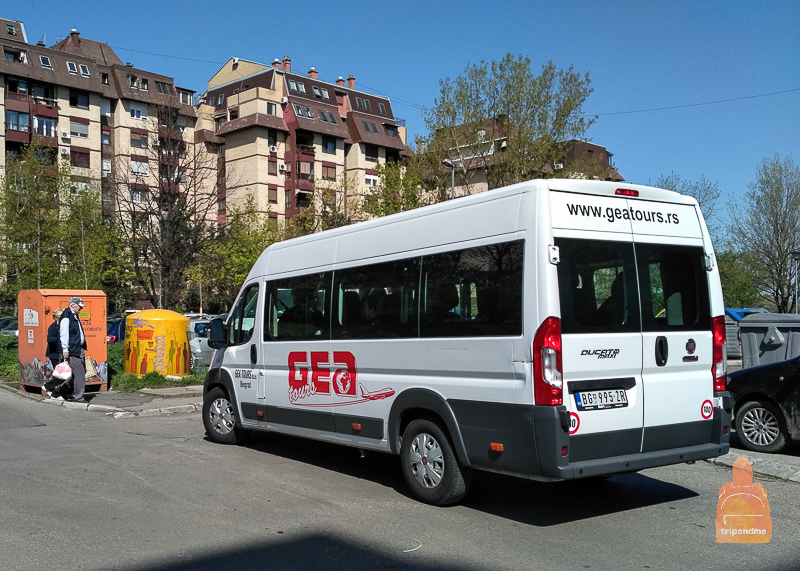 Микроавтобус - не лучший способ добраться по направлению Будапешт - Белград