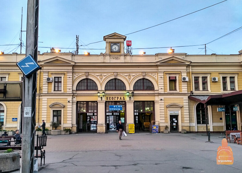 Главный жд вокзал Белграда