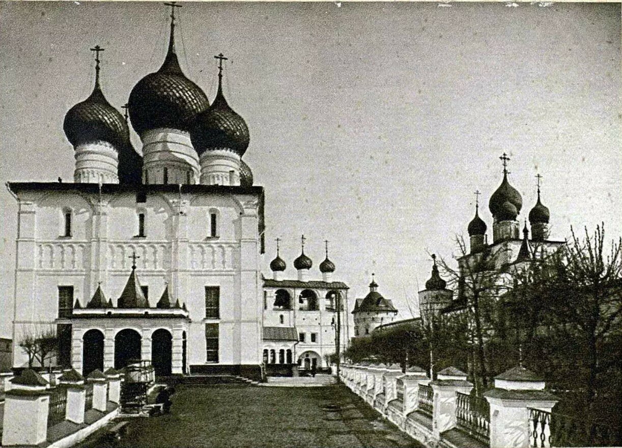 Кремль. Успенский собор. Настоящий вид второй половины XVII-го века