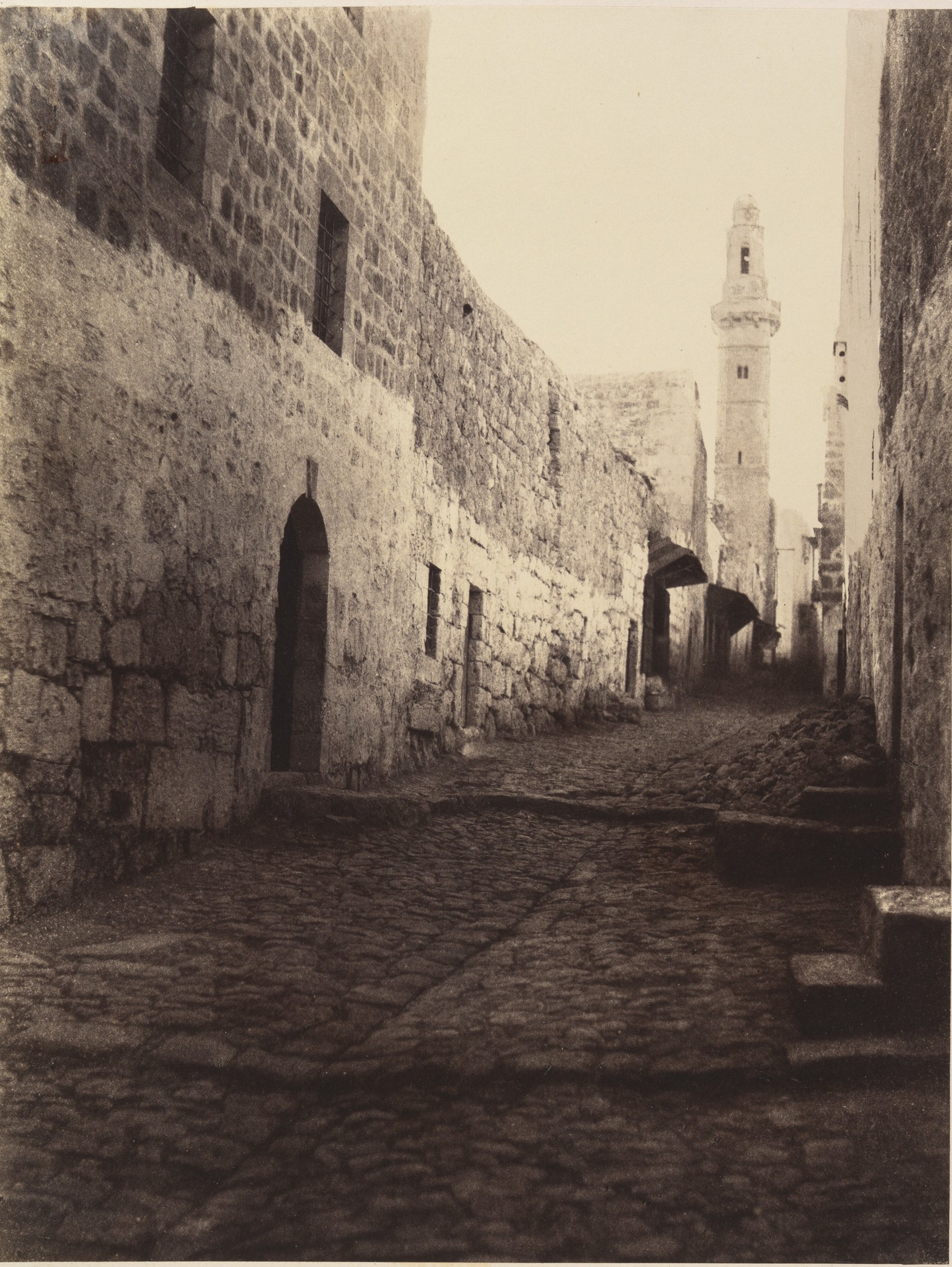 Улица Иерусалима и въезд в Большой монастырь