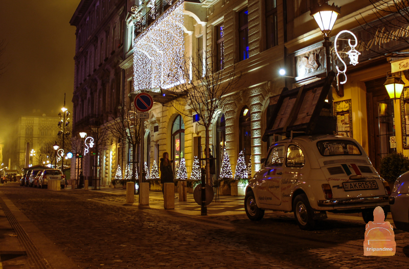 Праздничная иллюминация в Будапеште радует глаз