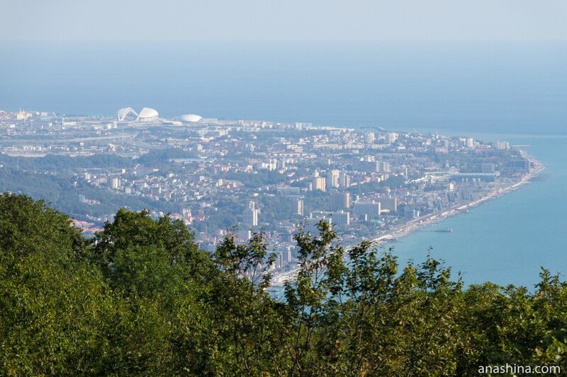 Олимпийский парк, гора Ахун, Сочи