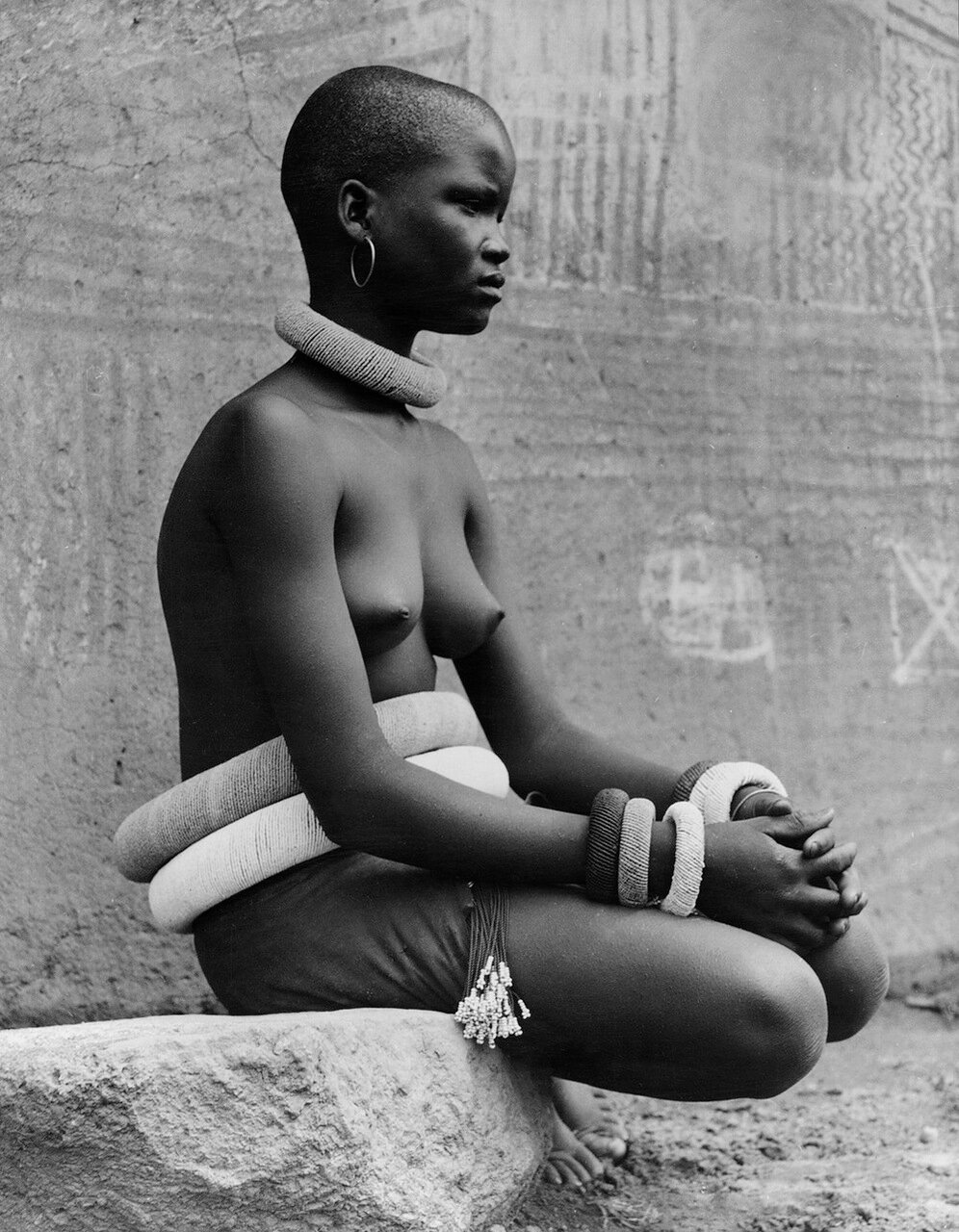 Женщина племени Ндебеле. Южная Африка, 1930-е годы