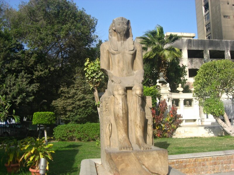 Египетский музей в Каире - большой музей древнего Египта - Руины, Музей - cairo, egypt