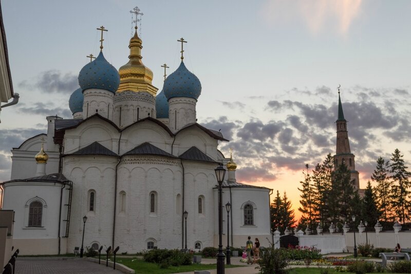 Благовещенский собор и башня Сююмбике, Казанский кремль