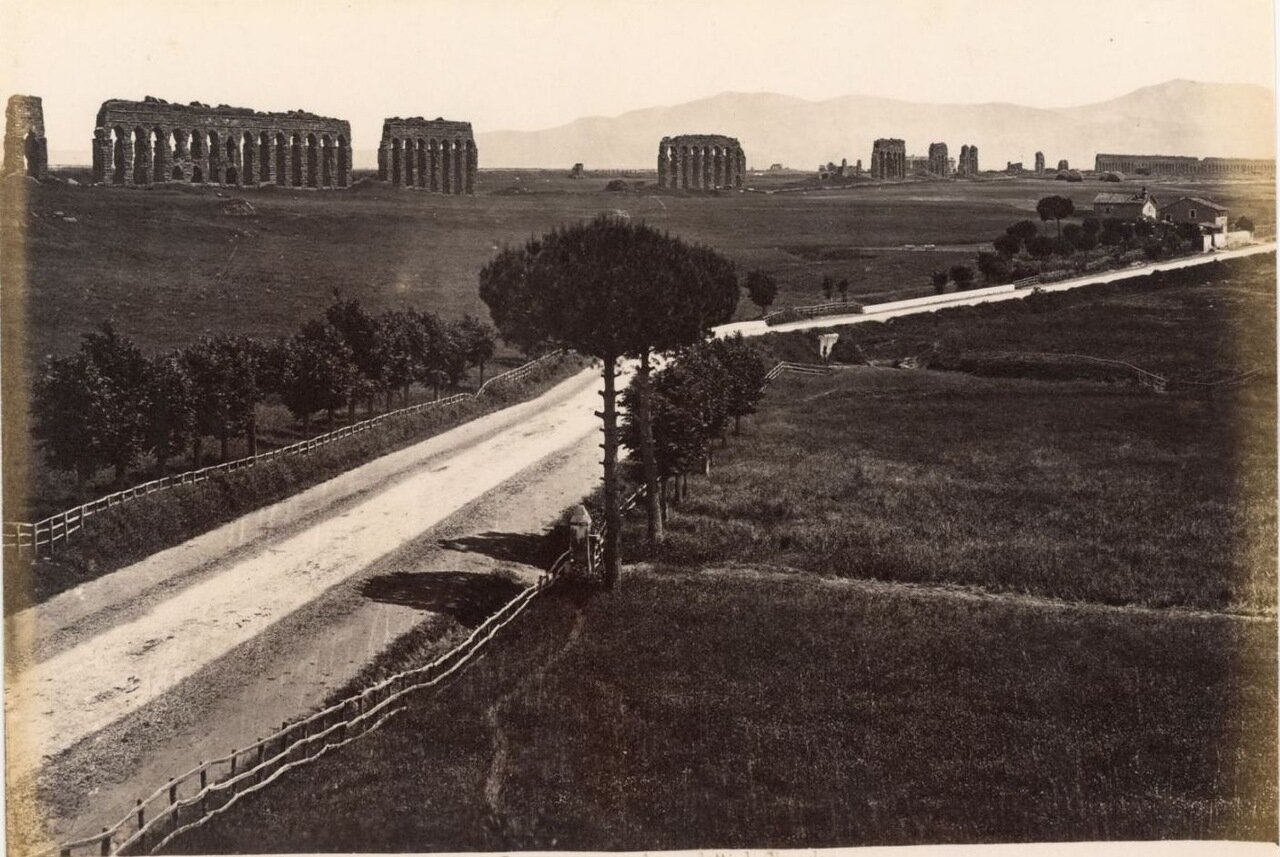 Акведук Клавдия. 1870