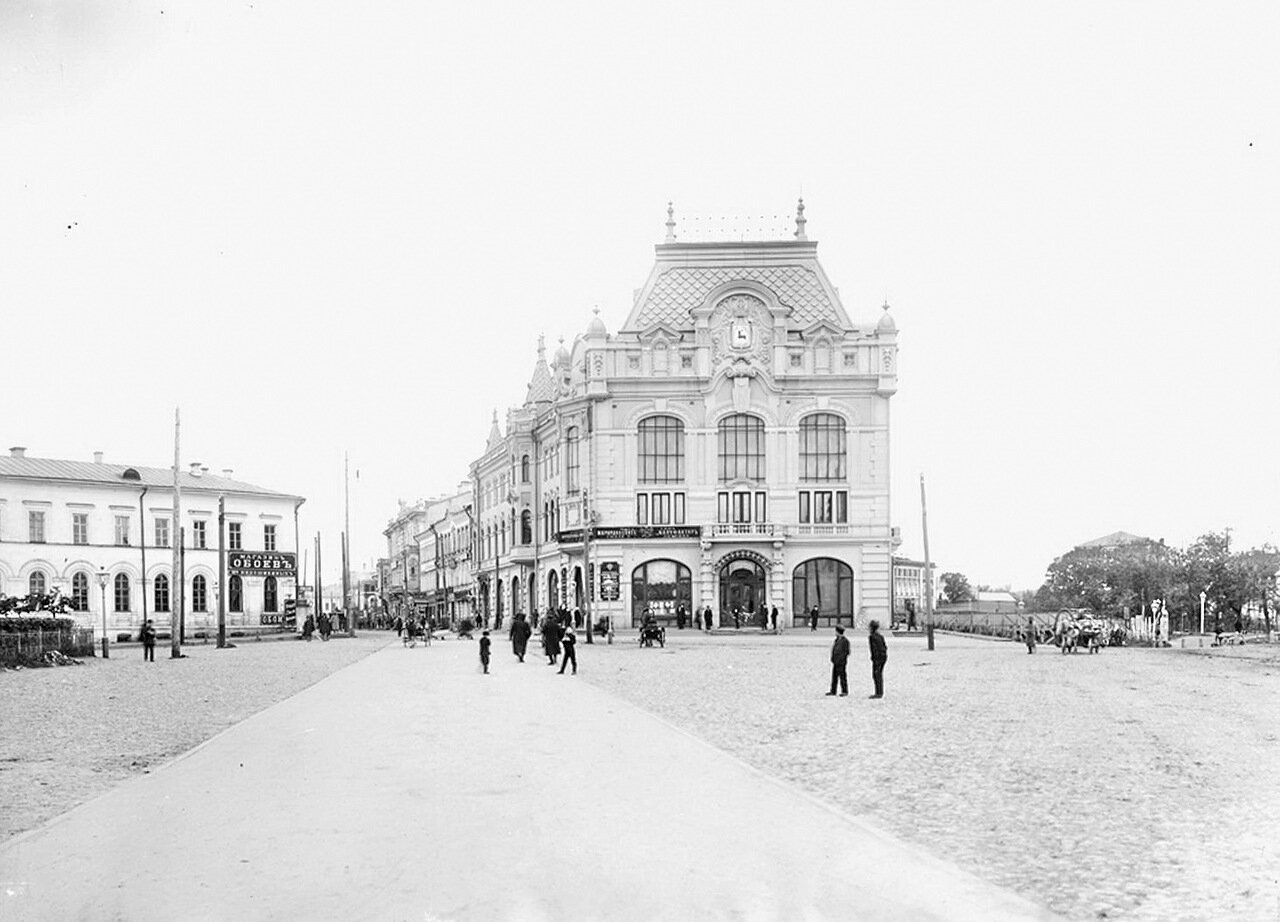 Здание городской управы на Благовещенской площади, 1910-е г.