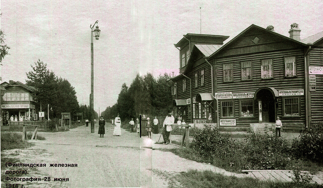 Финляндская железная дорога. 1914 год