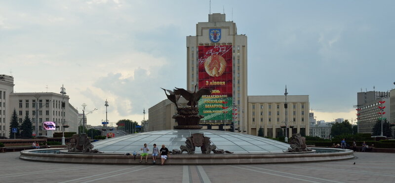 Минск, Беларусь, прогулка