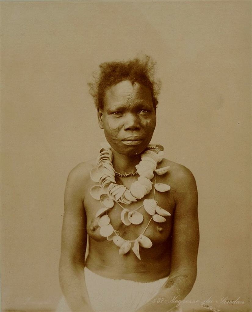 Женщина из Судана, конец XIX века