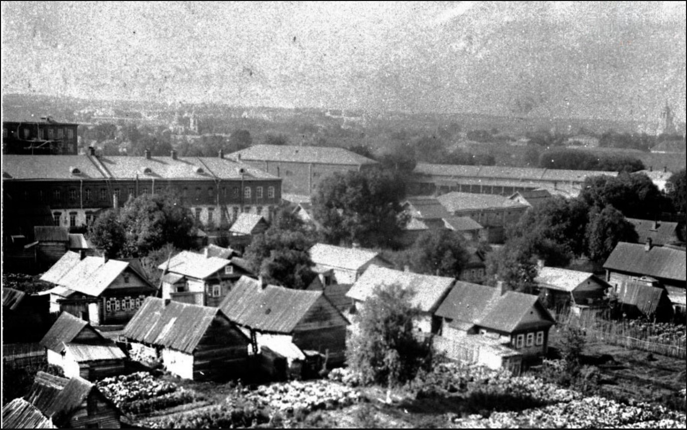 Фотография с колокольни Вознесенской церкви, 1890-1900-е