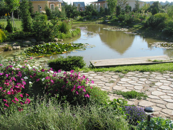 В природном саду возможно практически все