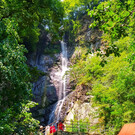 Водопад и мост Mахунцети