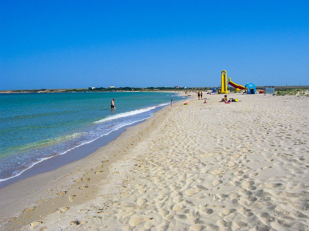 На фото – пляж «Тарханкут»