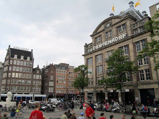 маршрут по амстердаму
