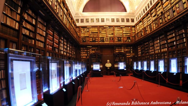 Библиотека Амброзиана рукописи и книги
