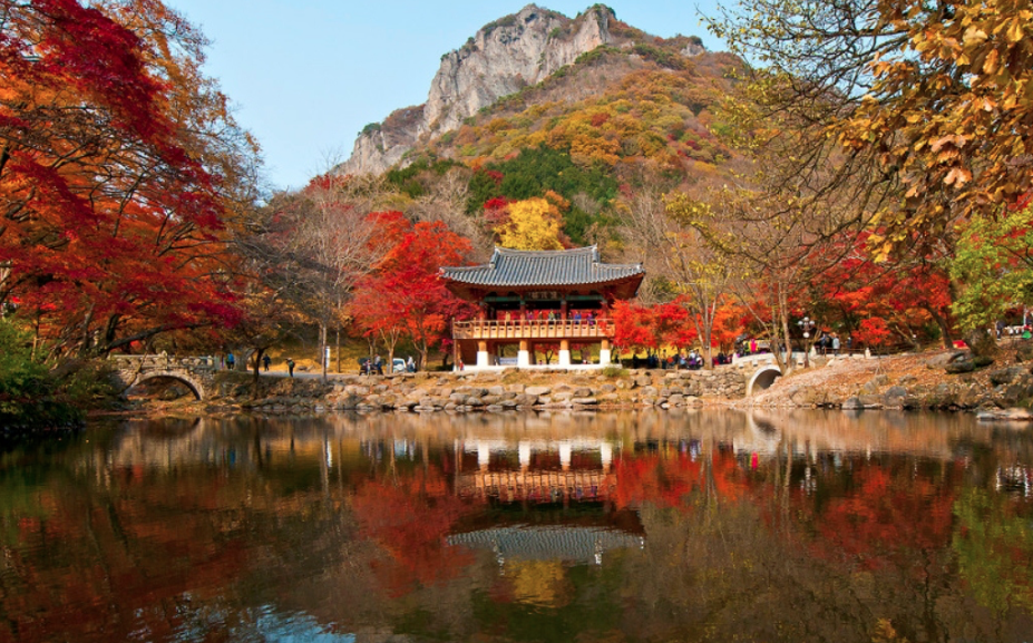 Осень в Корее