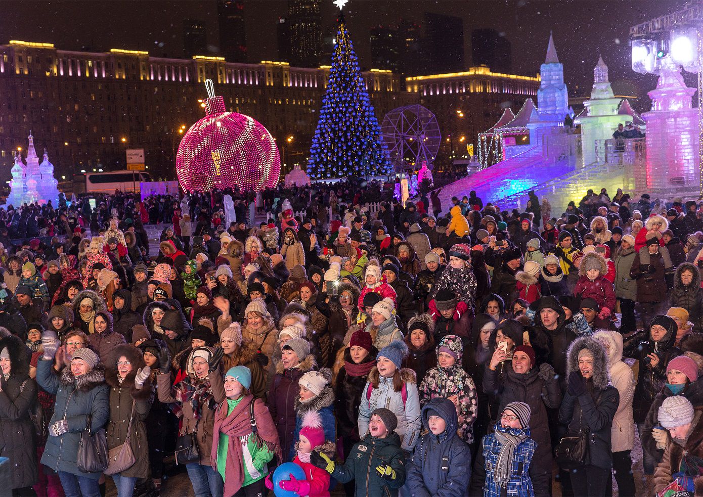 москва новогодние праздники