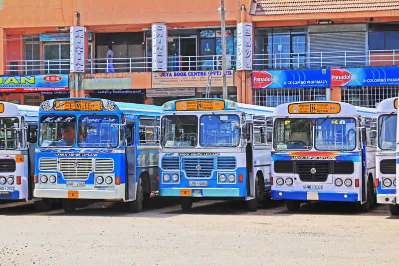 Автобус от автостанции Colombo Central