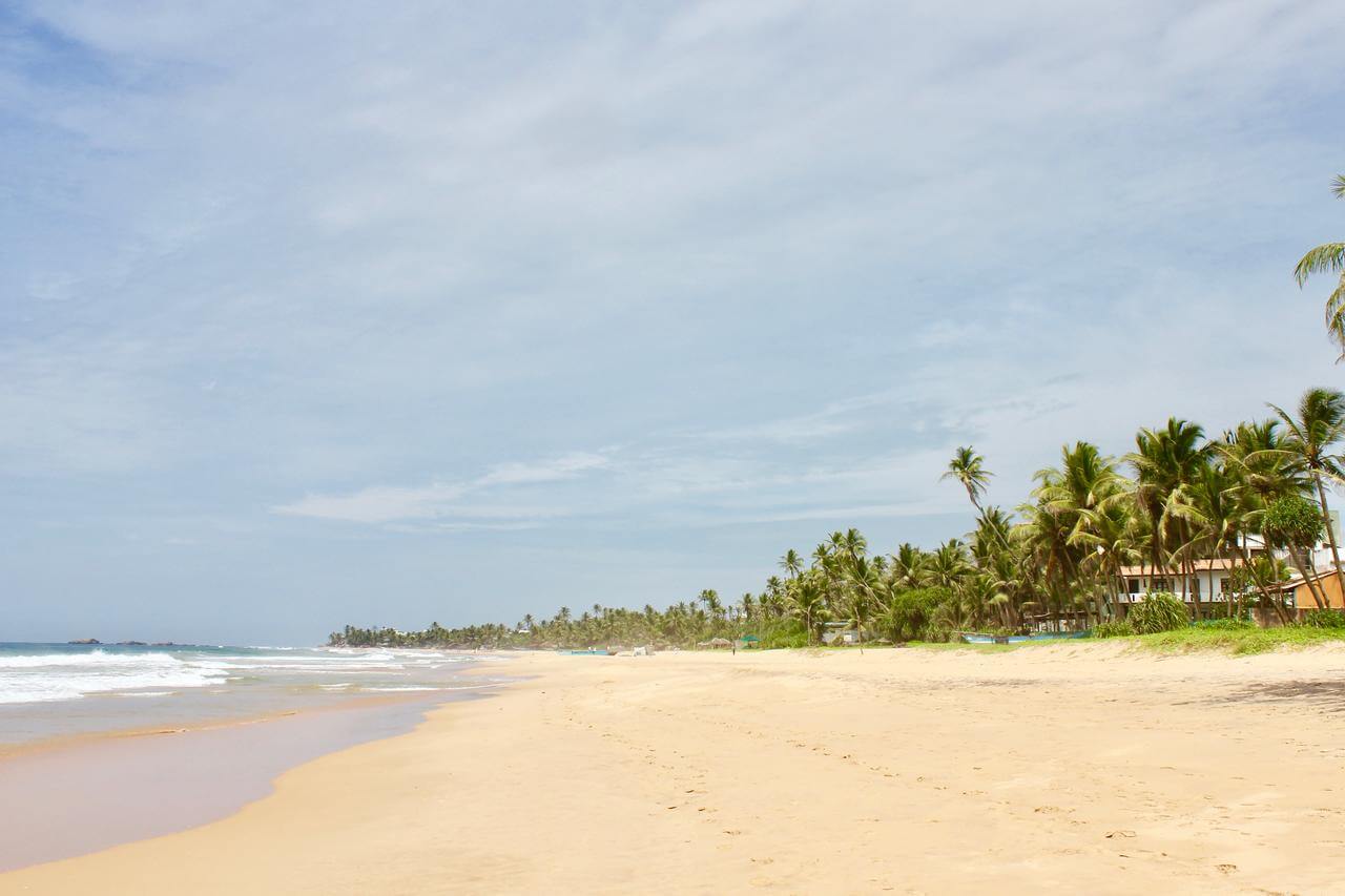 Narigama Beach утром