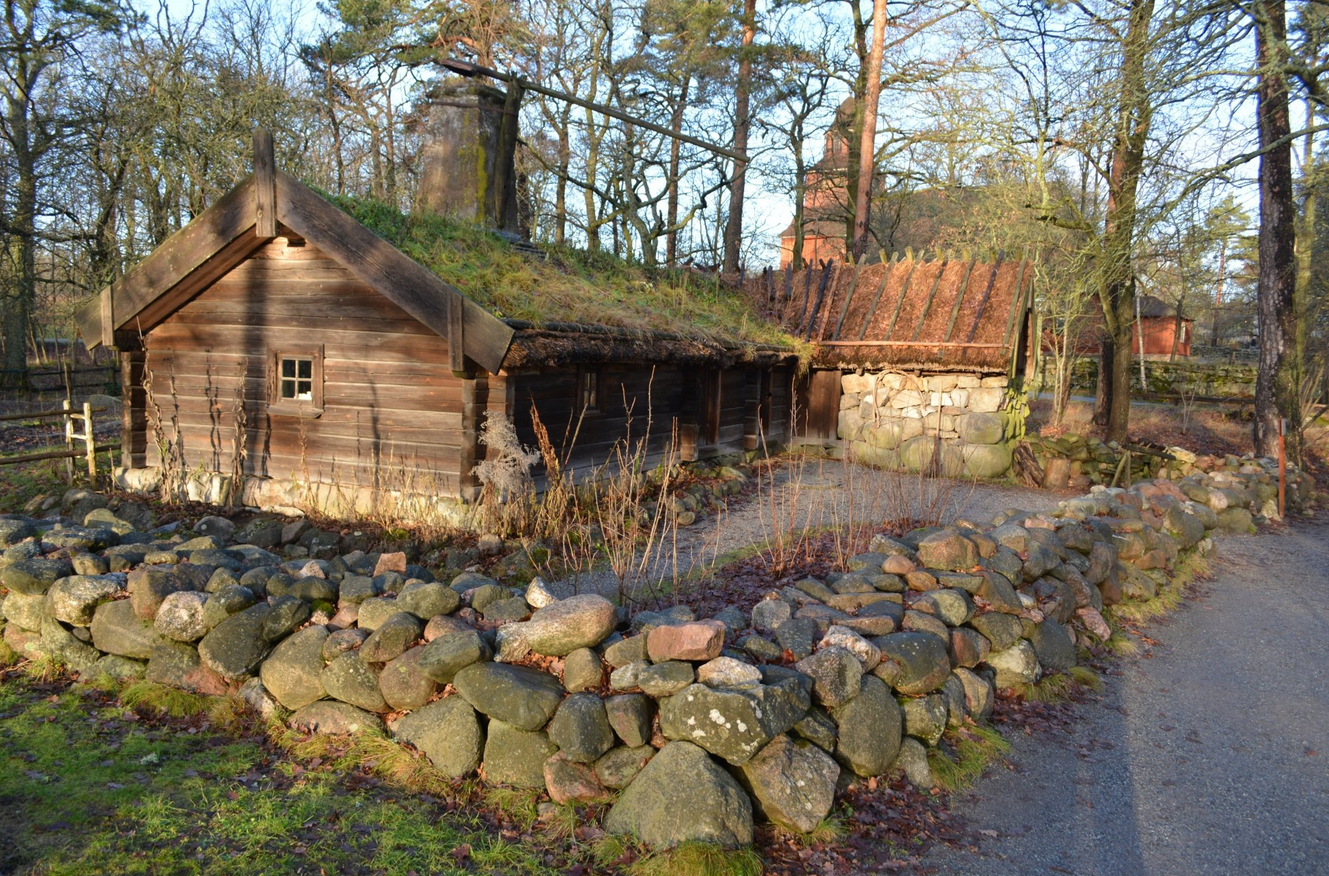 Старые дома шведов
