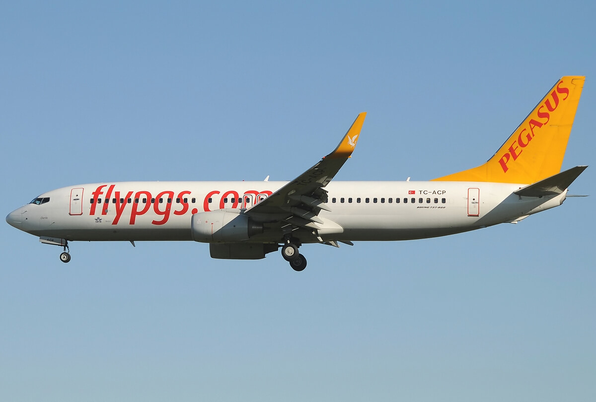 Самолет Pegasus Airlines