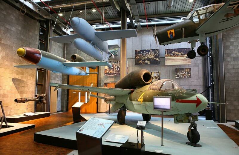 Немецкий технический музей, зал авиатехники