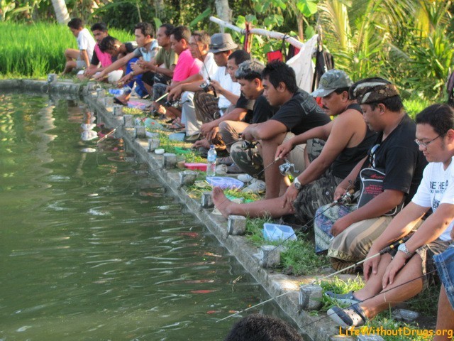 Ловля рыбы на Бали