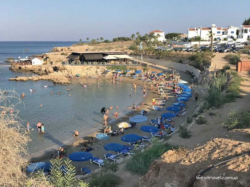 Малама Бич в Каппарис, Протарас