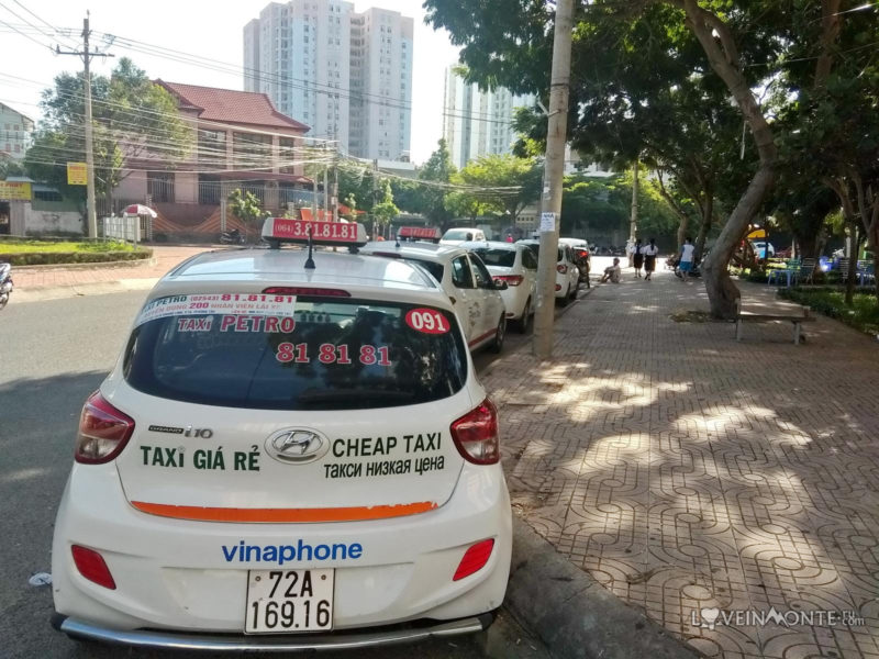 Такси Grab во Вьетнаме