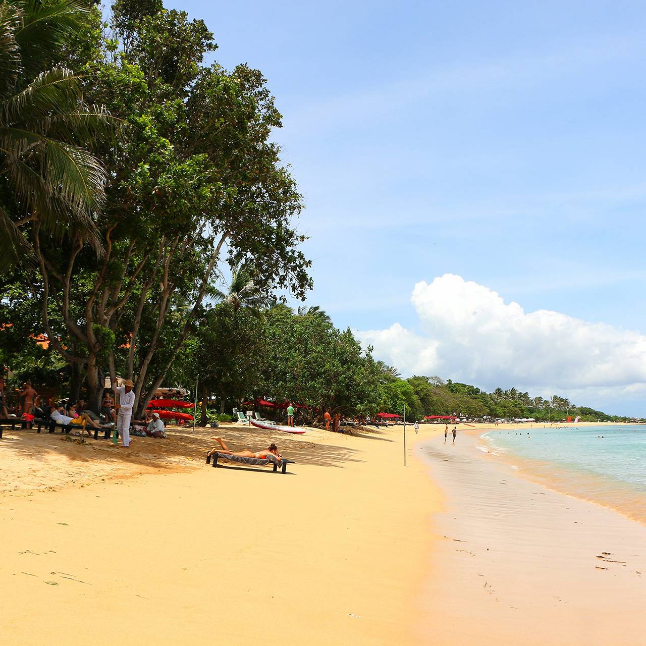 Пляж Нуса-Дуа на Бали