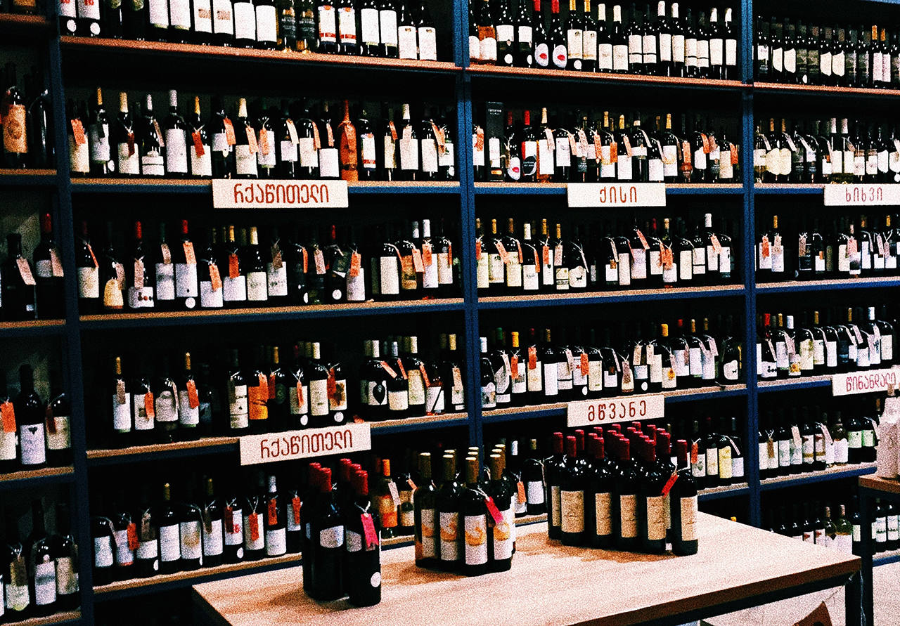 Цены на вино в Грузии