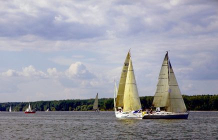 Яхт-клуб на Пироговском водохранилище