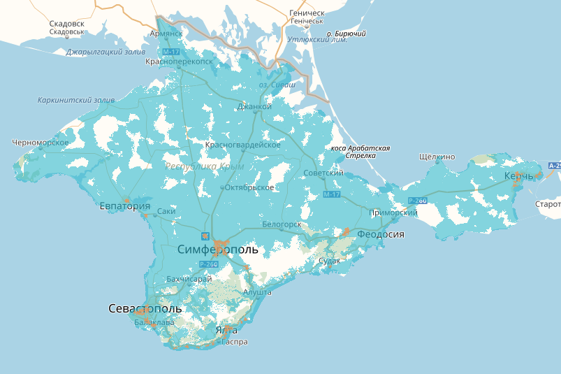 Почему в крыму нет билайна и мегафона