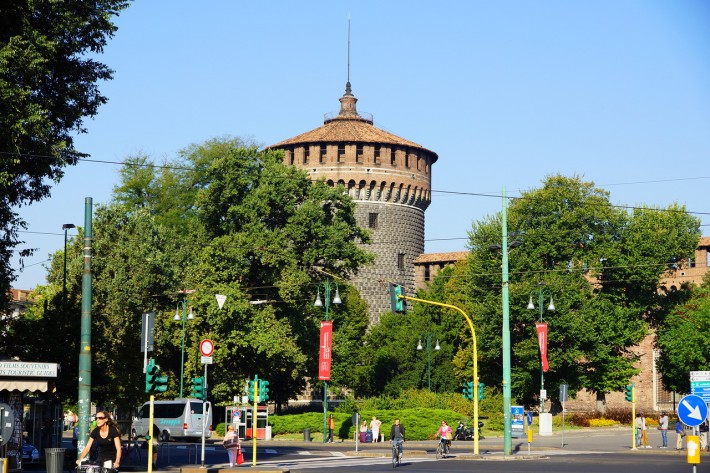Башня замка Сфорца