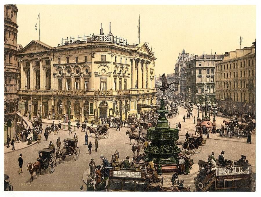 Ретро фотографии. Старый Лондон. Англия в 1890-1900 годах 