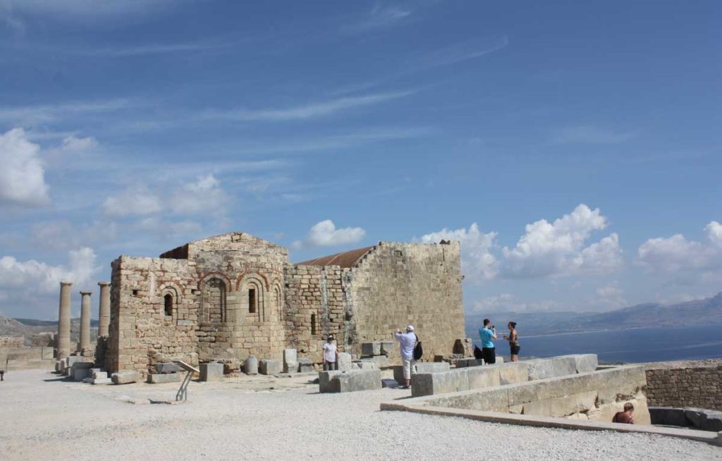 Развалины византийской церкви Св. Иоанна