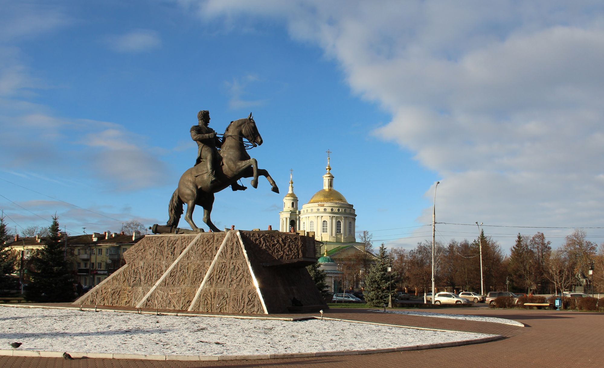 Объявления города орла. Памятник а. п. Ермолову (орёл). Город Орел памятник Ермолову.