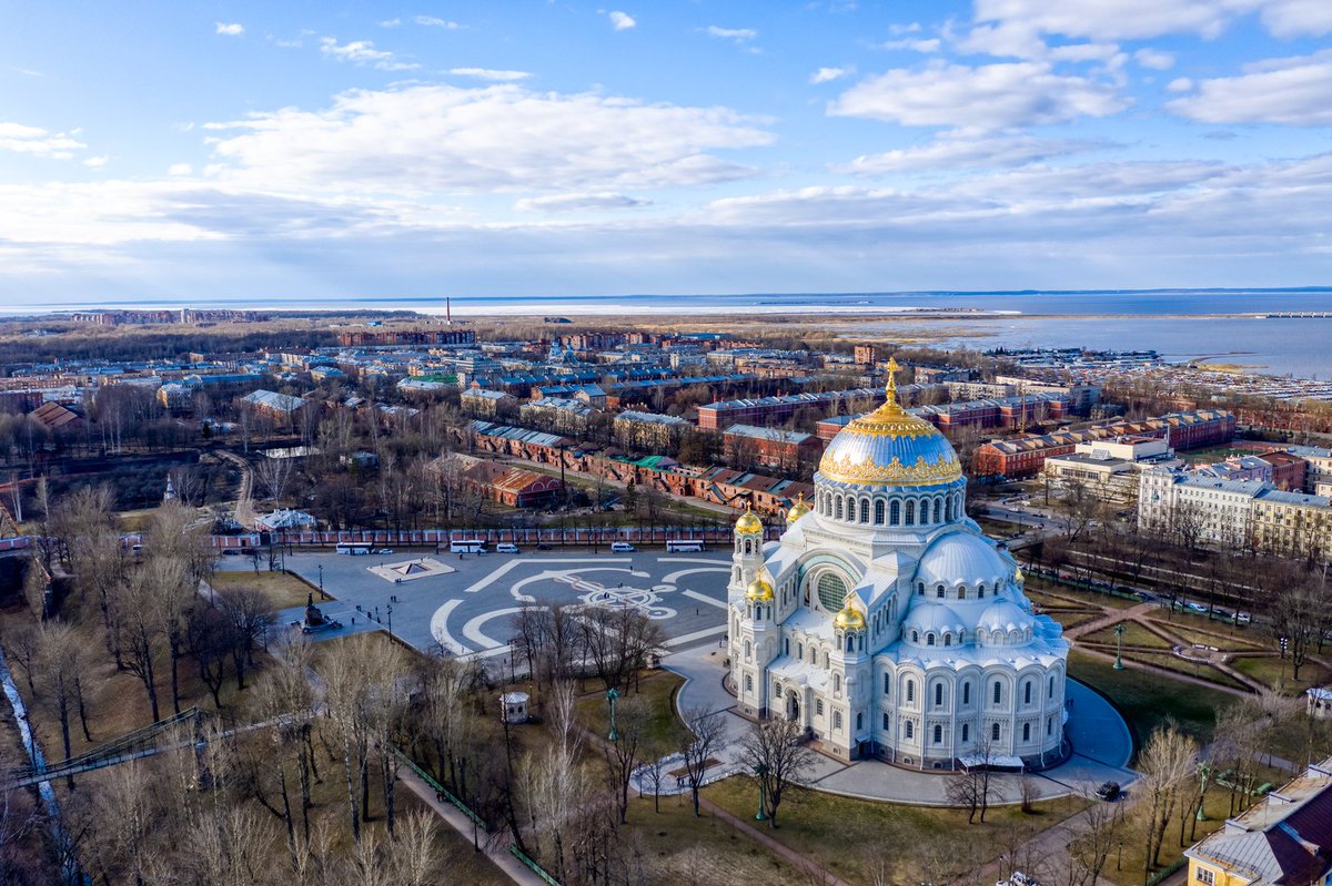 Кронштадтский собор сверху