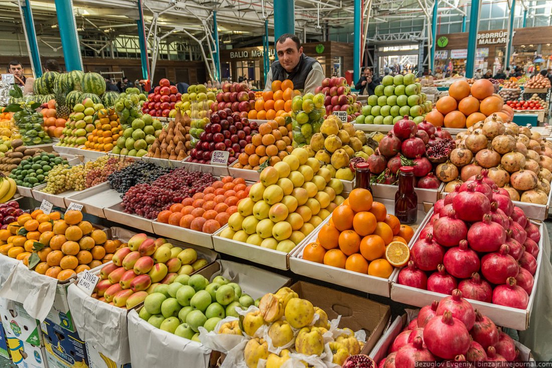 Рынок в азербайджане