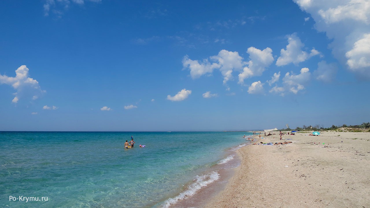 Где песчаные пляжи в Крыму