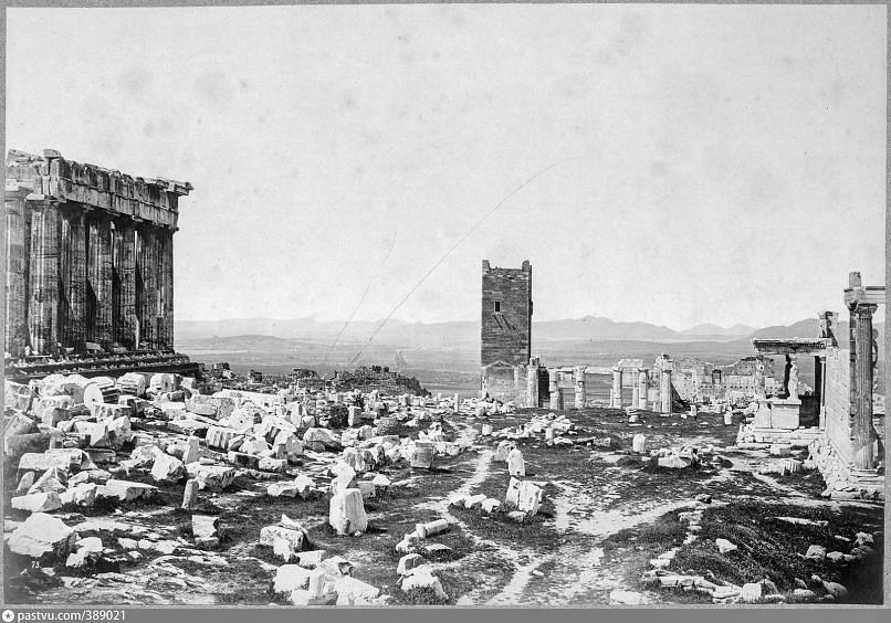Франкийская башня (фото 1869-1874 годов)