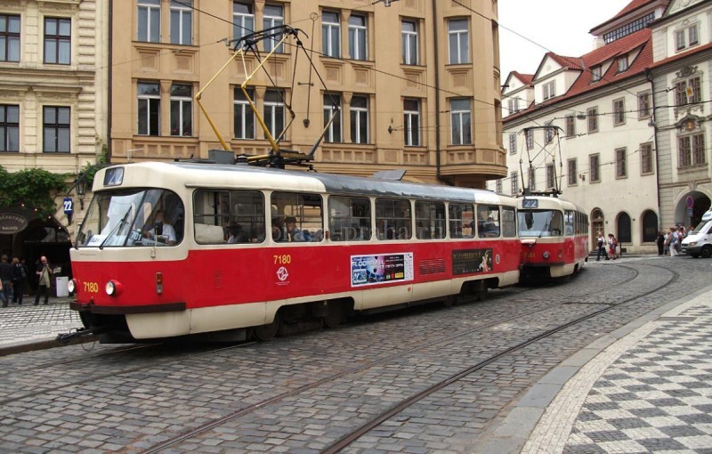 Трамваи в Праге 22