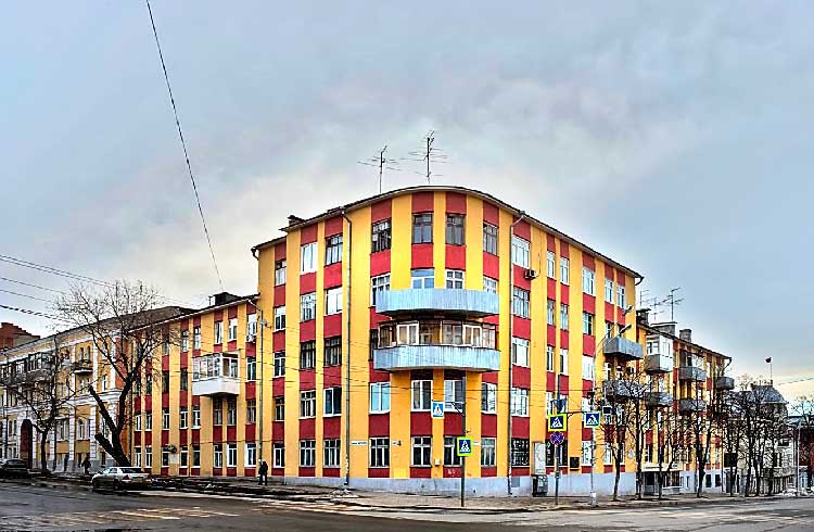 Дом Д.Шостаковича на улице Фрунзе в Самаре